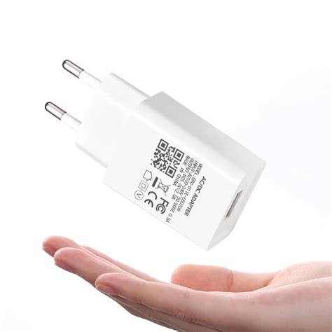 Сетевое зарядное устройство с Micro USB-кабелем, 5 В, 2 А, евровилка ...