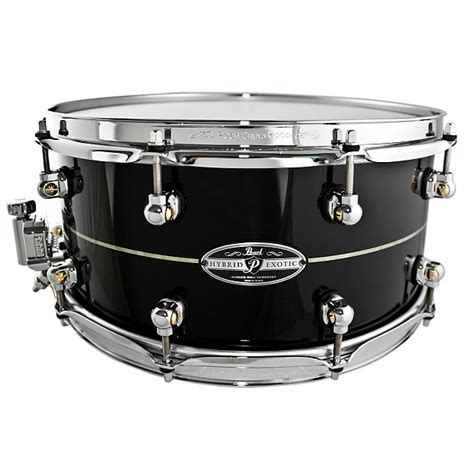 Pearl Hek Hybrid Exotic X Kapur Fiberglass Snare Reverb