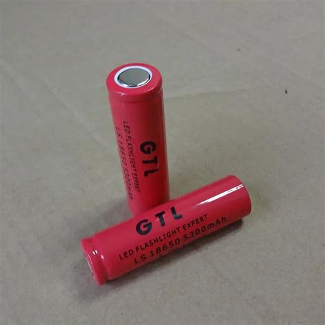 4 X GTL LED FLASHLIGHT EXPERT LS 18650 5300 MAh 3 7V Li Ion EBay