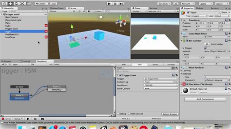 unity 3d playmaker 玩 tutorial 6 中文遊戲教學 trigger event 觸發事件 playerprefs