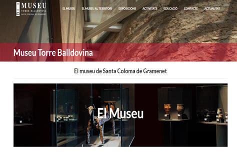 El Museo Torre Balldovina Estrena Nueva Web Ajuntament De Santa Coloma