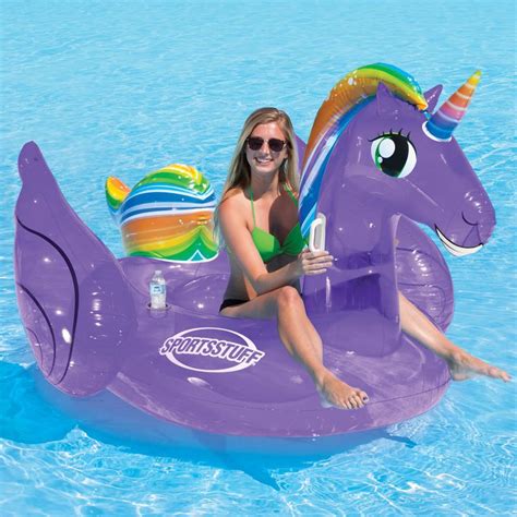 Sportsstuff Magical Unicorn Pool Float in 2022 | Cute pool floats, Unicorn float, Pool accessories