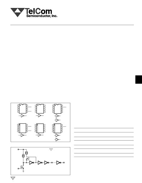 TC1427CPA Datasheet 1 6 Pages TELCOM 1 2A DUAL HIGH SPEED MOSFET DRIVERS