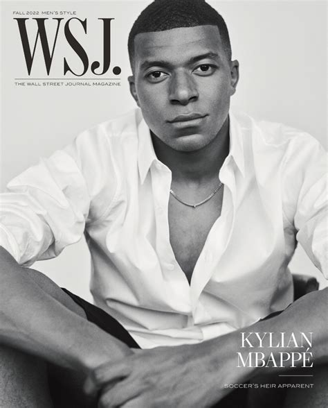 Kylian Mbappé WSJ. Magazine 2022