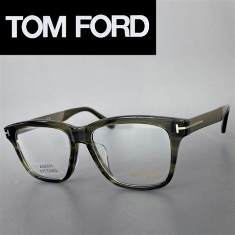 メガネ トムフォード Tom Ford ウェリントン グリーン グラデーション 新品 アジアンフィット イタリア めがね フルリム 緑 メンズ