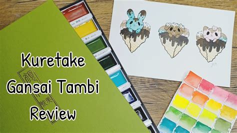 Kuretake Gansai Tambi Watercolor Palette First Impressions