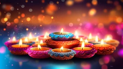 Premium AI Image | Happy Diwali A traditional Indian festival Diwali ...