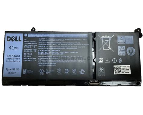 Bateria ORIGINAL Dell G91J0 Series 41Wh