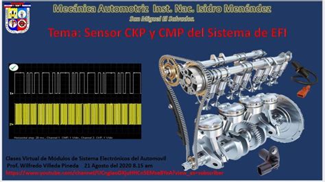 Funcionamiento de Sensores CKP Y CMP Inductivos y hall Tipo de señal y