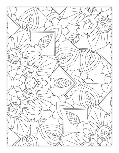 Coloriage Mandala Floral Mandala Floral Livres Coloriages Pages A