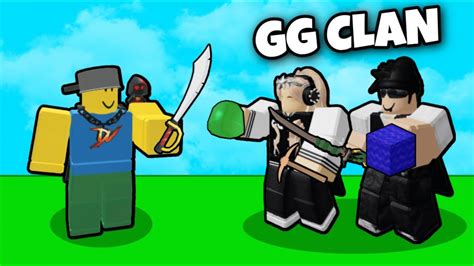 So I Played With Two Gg Clan Members Roblox Bedwars Youtube