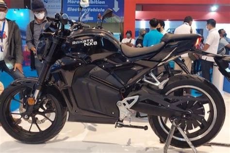 Keren Guys Rakata Nx Motor Listrik Bergaya Sport Naked Bike Mampu Tempuh Jarak Km
