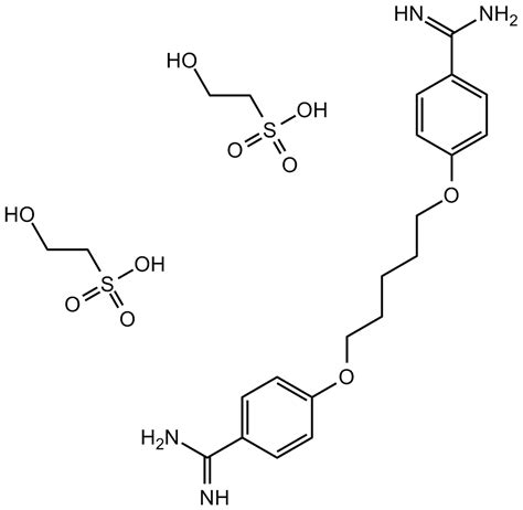 Pentamidine isethionate|Drug to treat protozoal diseases|CAS# 140-64-7