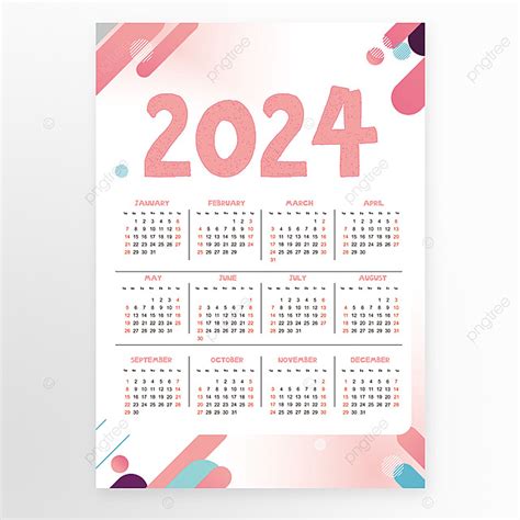 Plantilla De Calendario L Neas Rosas Vector Descarga Gratuita De