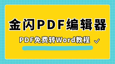 Pdf怎么转换成word？两种pdf免费转word方法推荐 哔哩哔哩