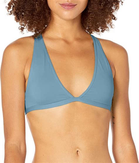 Amazon EIDON Women S Rooney Fixed Triangle Bikini Top With Keyhole