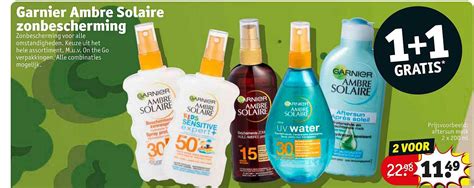 Garnier Ambre Solaire Aanbieding Bij Kruidvat Folders Nl