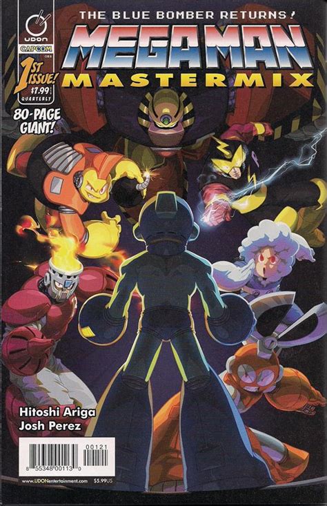 Mega Man Mastermix 1 B Jan 2018 Comic Book By Udon