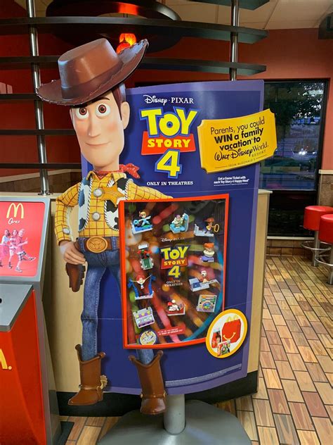 Toy Story Happy Meal Display