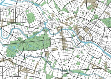 Colorido Mapa Político De Alemania Con Capas Claramente Separadas