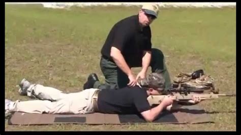 Tactical Rifles Net Shooting Skills Prone Position With Student Of