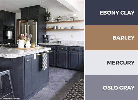 A Gray And White Kitchen Color Scheme Adds Openness And Depth To Your