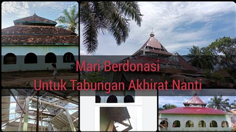 Renovasi Mushollah Masjid Annur Pondok Pesantren Nurul Jadid Desa