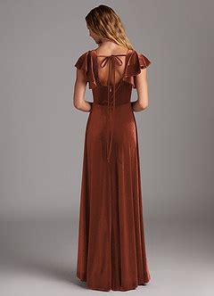 Azazie Bondi Terracotta Bridesmaid Dresses Azazie