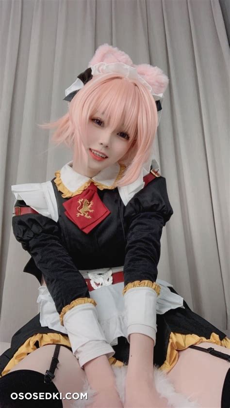 Ni De Fu Qing Astolfo Maid Fgo Naked Cosplay Asian Photos