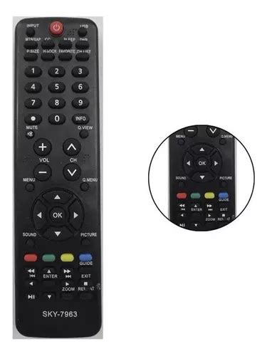 Controle Remoto Universal Compat Vel Tv H Buster Led Lcd Mercadolivre