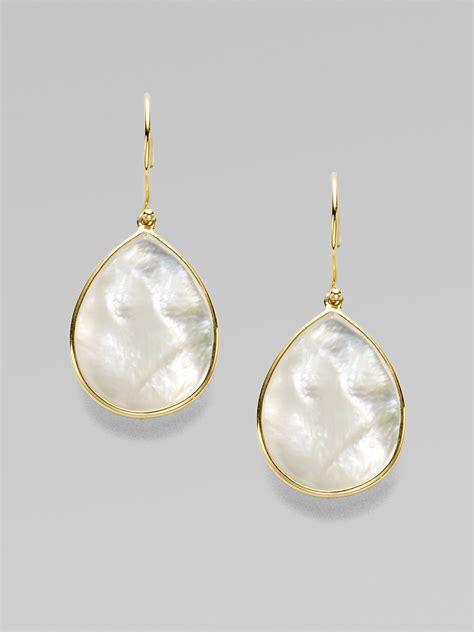 Ippolita Polished Rock Candy Mother Of Pearl And 18k Yellow Gold Mini