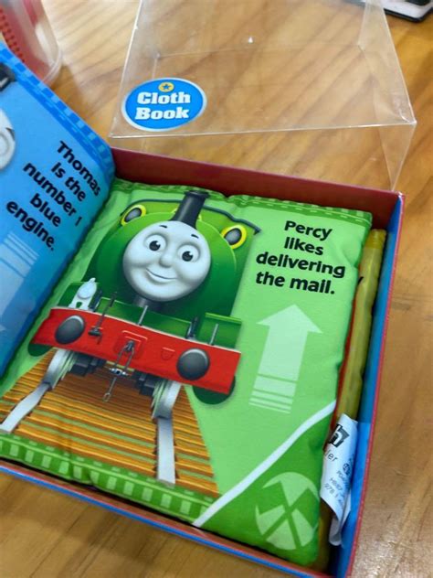 Thomas And Friends Cloth Book Meet Engine Hobbies And Toys Books