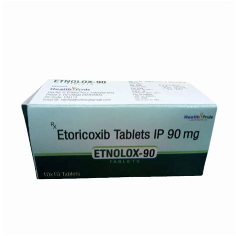 Mg Etoricoxib Tablet Ip At Rs Box Etoricoxib Tablet In