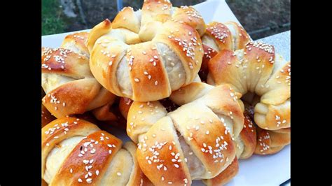 Türkische Pogaca Hörnchen Teigtaschen mit Kartoffelfüllung Börek YouTube