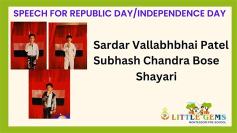 Speech On Sardar Vallabhbhai Patel Subhash Chandra Bose Shayari For