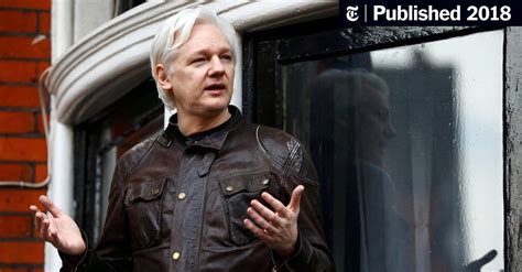 Ecuador Turns Up Pressure on Assange to Leave Embassy - The New York Times