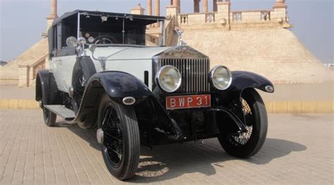 Quaid E Azams 1924 Rolls Royce Goes On Display