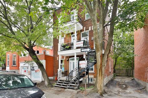 Triplex à vendre 4360 4364 Rue de Bordeaux Montréal Le Plateau