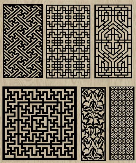 CNC Cutting Patterns Designs