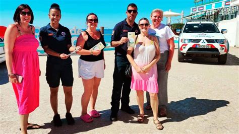 Albufeira Sensibiliza Banhistas Para O Perigo Das Arribas Nas Praias