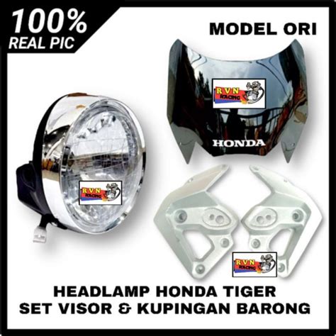 Jual REFLEKTOR LAMPU DEPAN HEADLAMP HONDA TIGER TIREV TIGER REVO SET