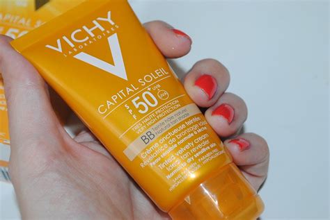 Vichy Capital Soleil Face Bb Tinted Velvety Cream Spf50 Review Really Ree