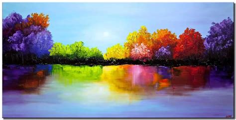 Painting for sale - heaven painting colorful landscape painting #9329