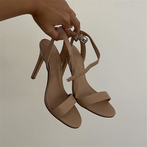 Abound Nude Heels Size US 5 Heel 3 Inches Super Depop