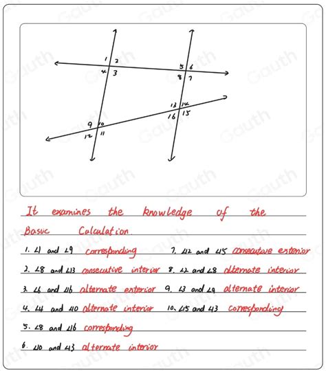 Solved Name Date Grade And Section Score A Classify Each Angle