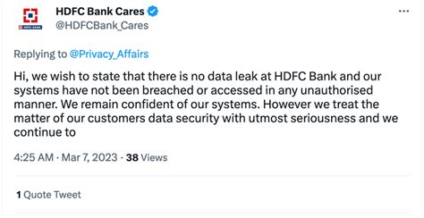 Data of Around 600,000 HDFC Bank Clients Leaked by Hackers