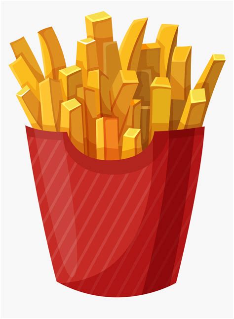 French Fries Clip Art Png Transparent Png Kindpng