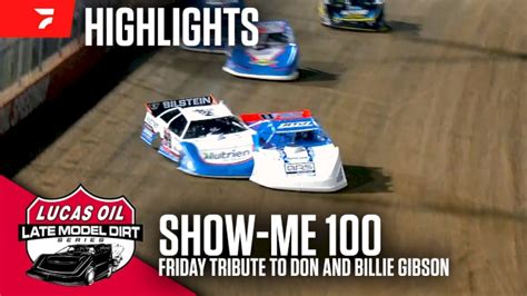 Highlights Lucas Oil Late Models Friday At Lucas Oil Speedway