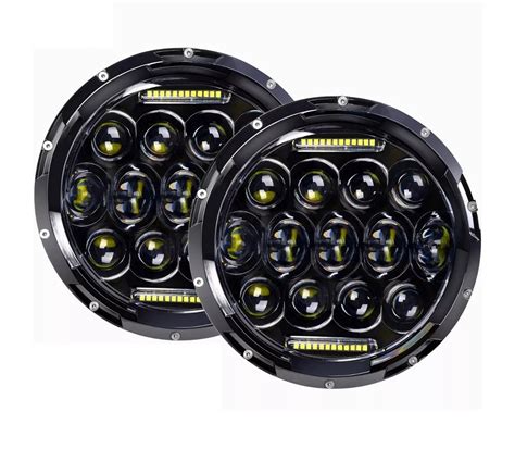 Par De Faros Led Eo Safe Imports Esi Pulgadas Negro Para Jeep