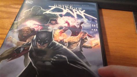 Dcs Justice League Dark Dvd Unboxing Youtube